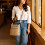 Inverno – Borsa a Tracolla in Pelle Nappa