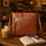 Inverno – Borsa a Tracolla in Pelle Nappa