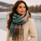 Scarvello - Scarf Lana Spessa - Colorata - Oversize - Calda